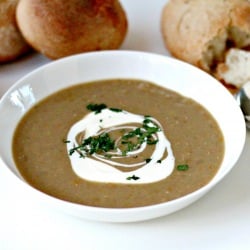 Lentil and Chestnut Soup