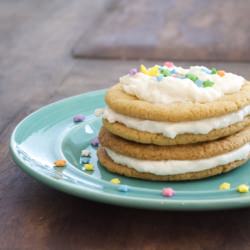 Coconut Cream Sandwiches