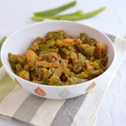 Capsicum Potato Curry