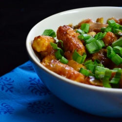 Schezwan Baby Corn