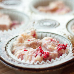 Lemon Raspberry Yogurt Muffins