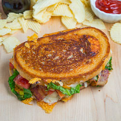 Bacon Cheeseburger Grilled Cheese