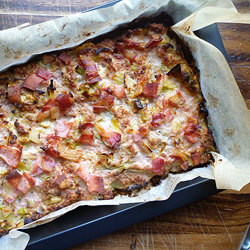 Turkey, Leek and Onion Meatloaf
