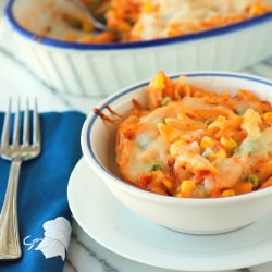 Penne Pasta and Cheese Bake
