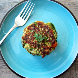 Healthy Greek Zucchini Fritters