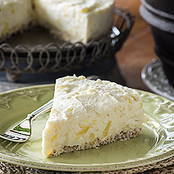 Raw Coconut Pineapple “Cheesecake”