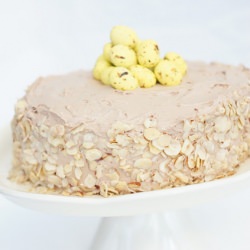Layer Cake with Nougat Frosting