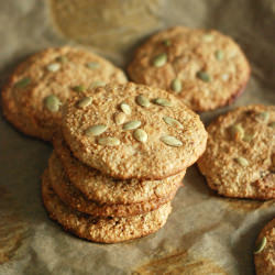 Bran Cookies with Nuts