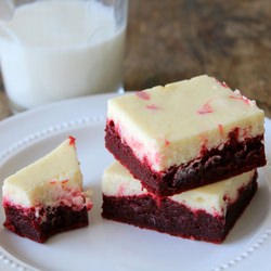Red Velvet Cheesecake Brownies