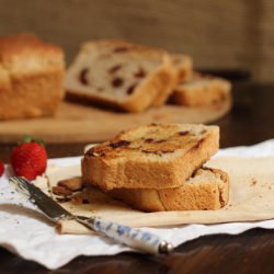 Strawberry Cinnamon Swirl Bread
