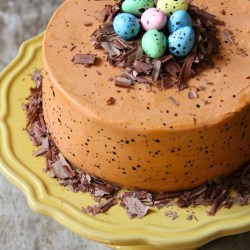 Speckled Egg Chocolate Cake