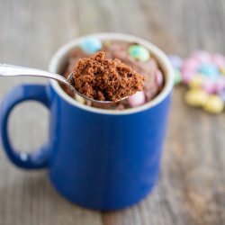 Leftover Easter Candy Mug Cake