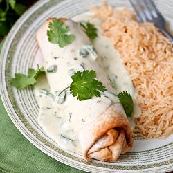 Crispy Beef Burritos