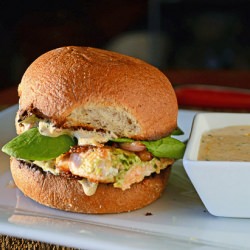 Mediterranean Salmon Burgers