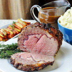 Herb and Garlic Crusted Prime Rib