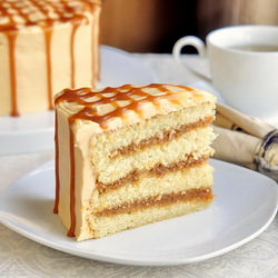 The Best Caramel Cake