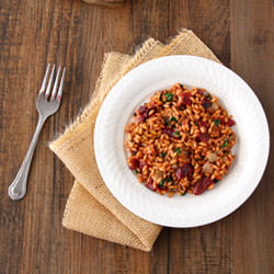 Beet, Spinach and Goat Cheese Farro