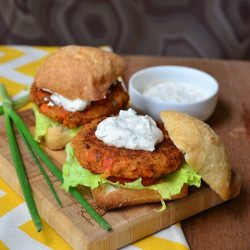 Chili Lime Veggie Burger