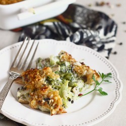 Broccoli and Mushroom Casserole