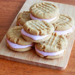 Ultimate PBJ Sandwich Cookies