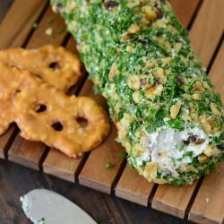 Date, Walnut & Blue Cheese Log