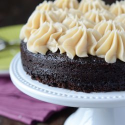 Dark Chocolate Guinness Cake