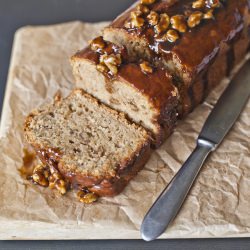 Sticky Toffee Banana Loaf