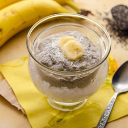 Banana Cream Chia Pudding