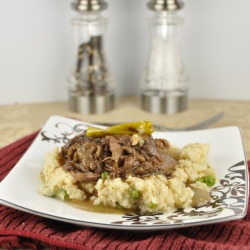 Slow Cooker Mississippi Pot Roast