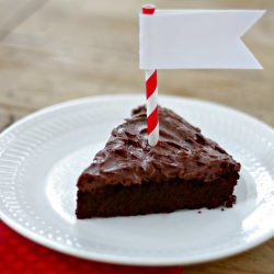 Paleo Brownie Pie