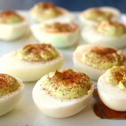 Avocado Deviled Eggs