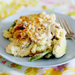 Macaroni Cheese with Avocado