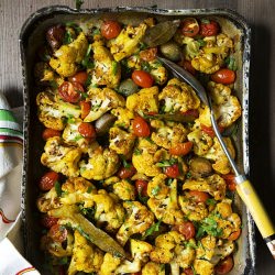 Turmeric Roasted Cauliflower