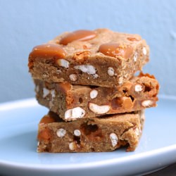 Pretzel & Butterscotch Chip Blondie