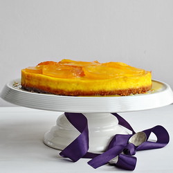 Caramel Pineapple Cheesecake
