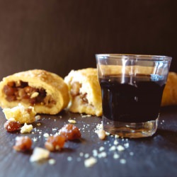 Rustic Apple Pine Nut Roll