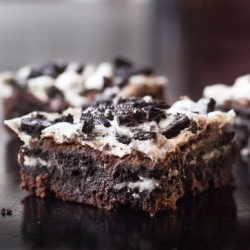 Oreo Toffee Brownies