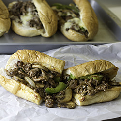 Philly Cheesesteak Sandwiches