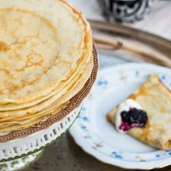 Russian Style Crêpes “Blini”