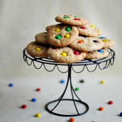 Peanut Butter M&M’s cookies