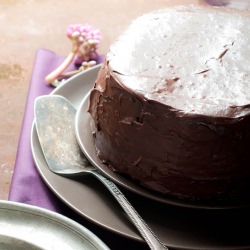 Salted Chocolate Cake