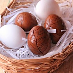 Carved Easter Eggs