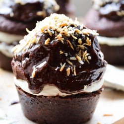 Chocolate Cupcake with Ganache