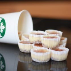 Mini Caramel Macchiato Cheesecakes