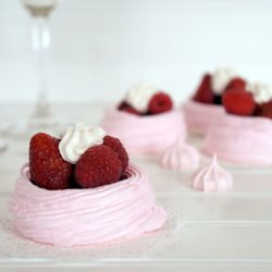 Pink Champagne Meringue