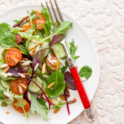 Orzo Salad with a Fresh Lemon Mint