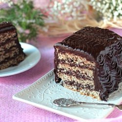 Brigadeiro Frosting Cake