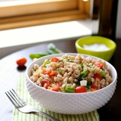 Farro Salad with Ricotta Salata