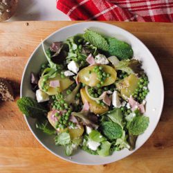 New Potato, Mint and Pea Salad