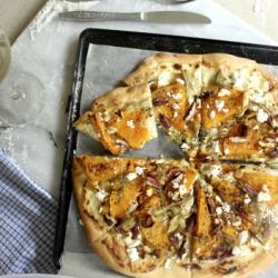 Pumpkin, Artichoke + Thyme Pizza